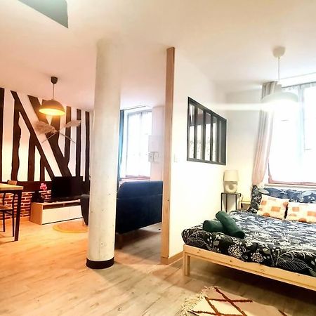 Chic Et Normand, Parking Facile, Wifi Hd Apartamento Pont-Audemer Exterior foto